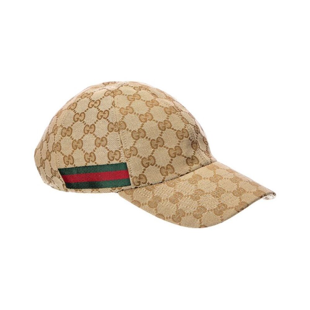 Gucci Gg Canvas Baseball Cap, Brown